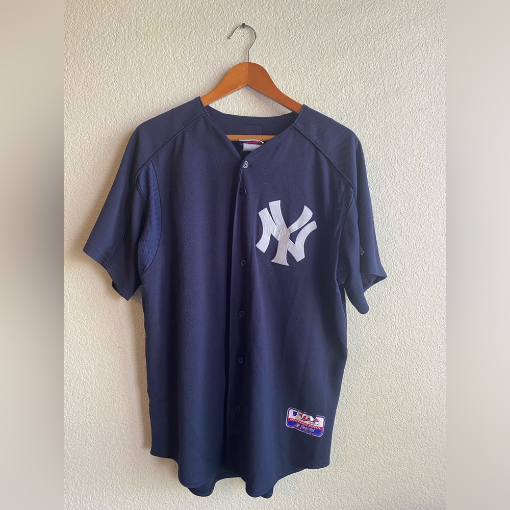 New York Yankees Baseball Jersey Alex Rodriguez #13 Retired MLB Majestic Size L